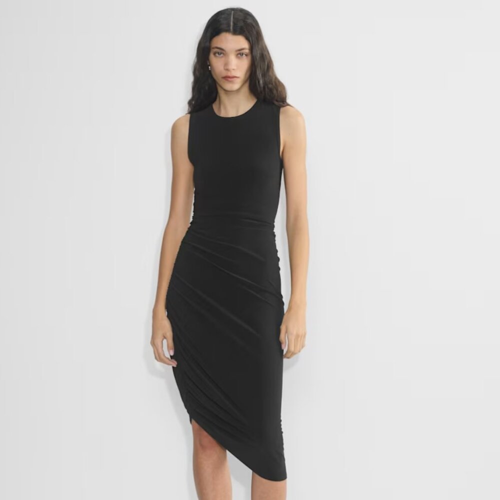 NWT Aritzia | Wilfred Eavesdrop Dress | Black | Size Medium